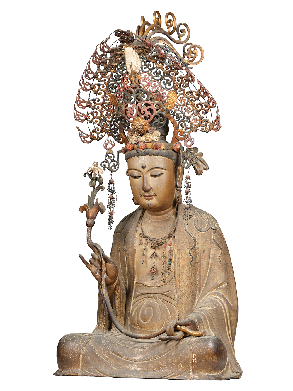 重要文化財 観音菩薩坐像（楊貴妃観音） 中国 南宋時代・ 13世紀 撮影：佐々木香輔
