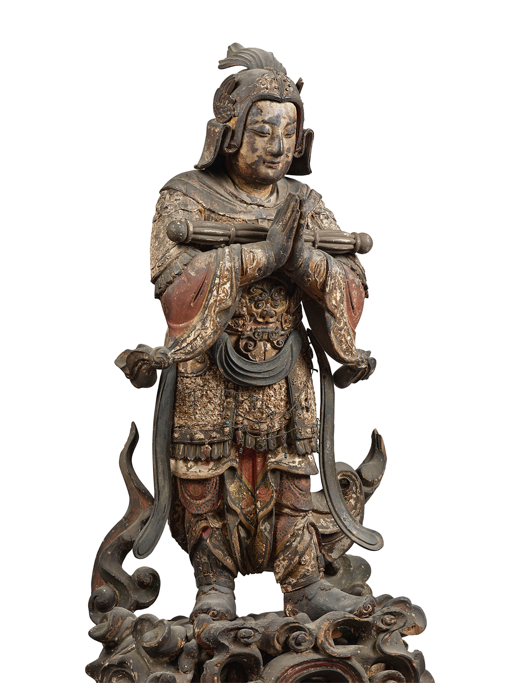 重要文化財 韋駄天立像 中国 南宋時代・13世紀 撮影：佐々木香輔